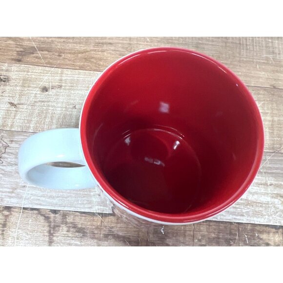 Nashville Music City Red & White Ceramic Mug With Iconic Tennessee Graphics - Picture 4 of 4